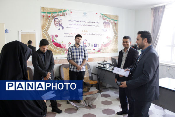 مانور بازگشایی مدارس در شهرستان گرمه 