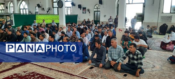 مراسم سوگواری شهادت دبیرکل حزب الله لبنان در مسجد النبی کوهنانی