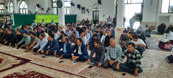 مراسم سوگواری شهادت دبیرکل حزب الله لبنان در مسجد النبی کوهنانی