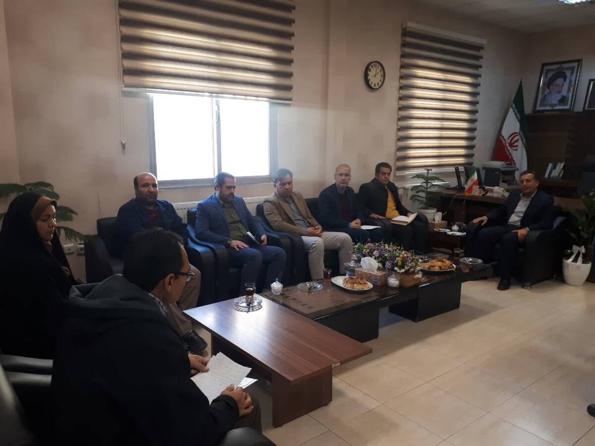 دیدار روسای ادارات با سرپرست فرمانداری شهرستان سملقان