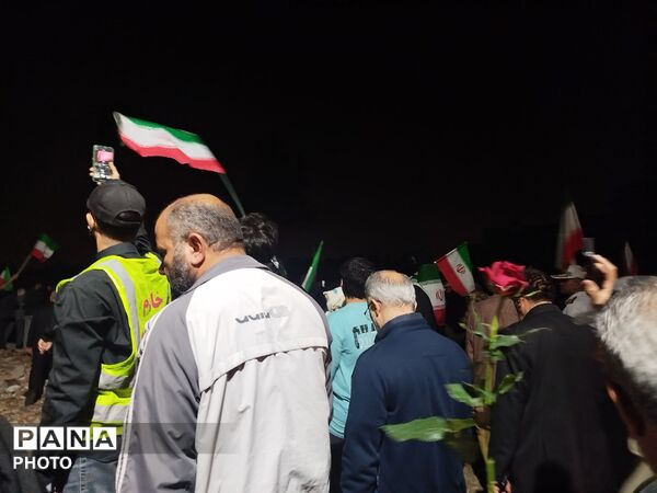 مراسم چهلم شهادت نیروهای یگان امداد در مقتل این شهیدان