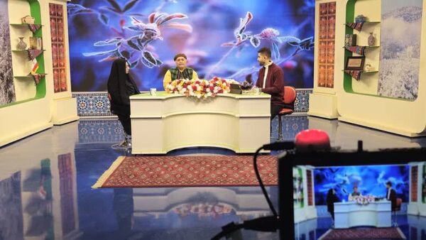 حضور مدیرکل بهزیستی گلستان به همراه داور جشنواره کاسپین در صدا و سیما گلستان