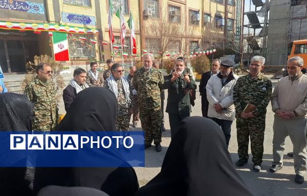 رزمایش گردان بیت المقدس گروهان 3 فرهنگیان سپاه امام رضا(ع) در ناحیه۶ مشهد