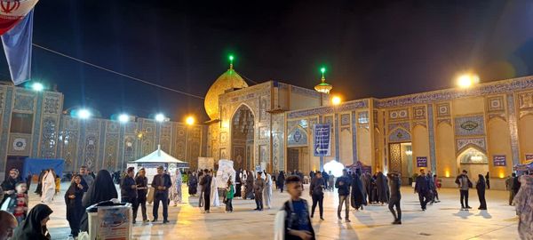 مراسم احیای شب بیست و سوم ماه رمضان در حرم مطهر حضرت احمد بن موسی(ع)