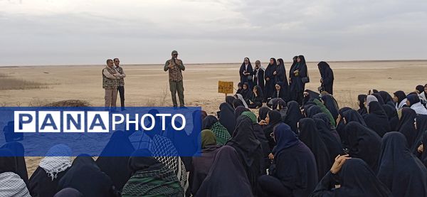 اعزام دانش‌آموزان جزیره هرمز به اردوی راهیان نور