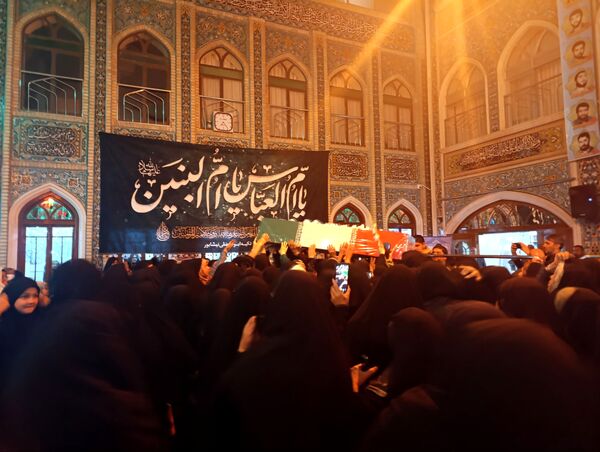عزاداری حضرت ام البنین (س) در تکیه ابوالفضلی 