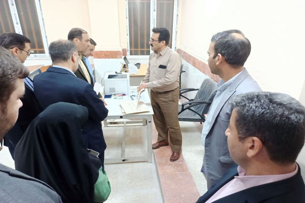 بازدید ناظران وزارتی و مدیرکل آموزش و پرورش استان بوشهر از حوزه ارزیابی آزمون استخدامی استان بوشهر