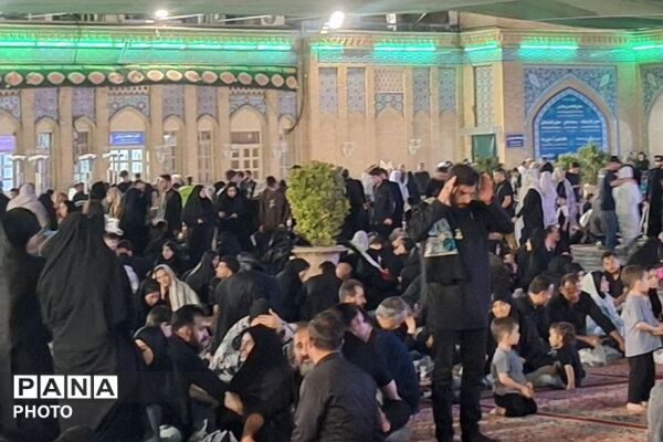 حال و هوای حرم حضرت عبدالعظیم حسنی (ع) در ماه محرم