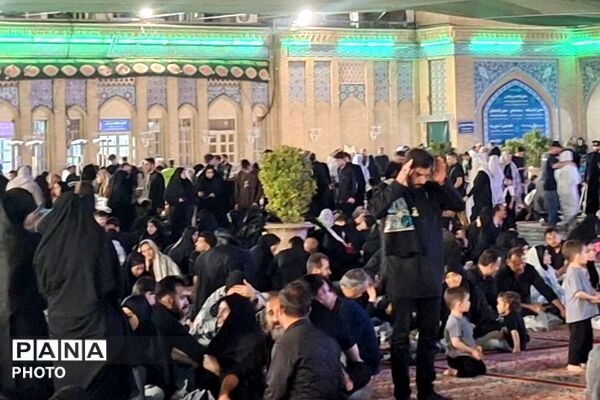 حال و هوای حرم حضرت عبدالعظیم حسنی (ع) در ماه محرم