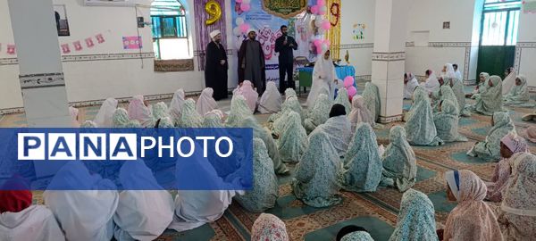 جشن تکلیف ۶۶۰ فرشته کوچک در جازموریان