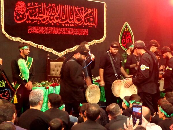 مراسم عزاداری حضرت رقیه (س) در هیات مهندسین بقیع شریف قم