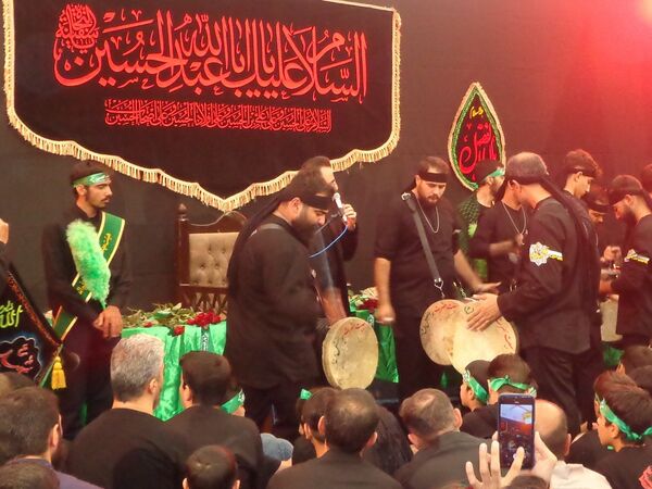 مراسم عزاداری حضرت رقیه (س) در هیات مهندسین بقیع شریف قم