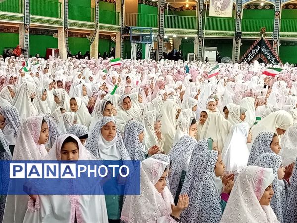 آیین زیبای جشن تکلیف دختران یزدی در حسینیه محمود آباد