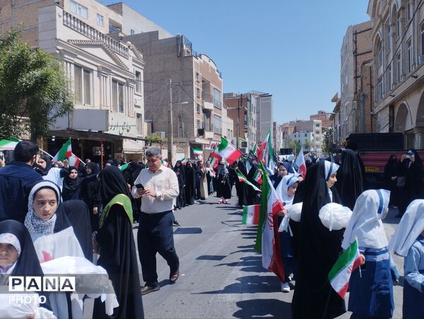 رزمایش دختران جان فدای پاکدشتی 