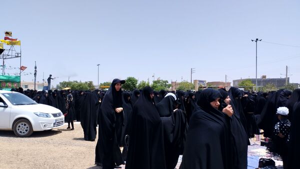 برگزاری نماز ظهر عاشورا در خلیل آباد 