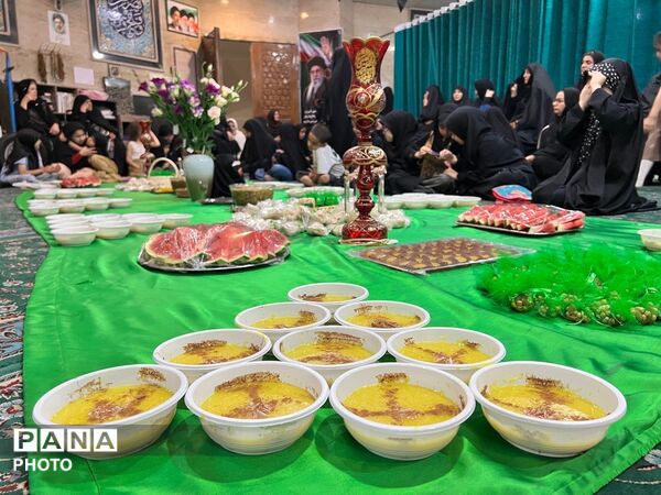 سفره حضرت رقیه(س) در مسجد امام حسن مجتبی(ع)