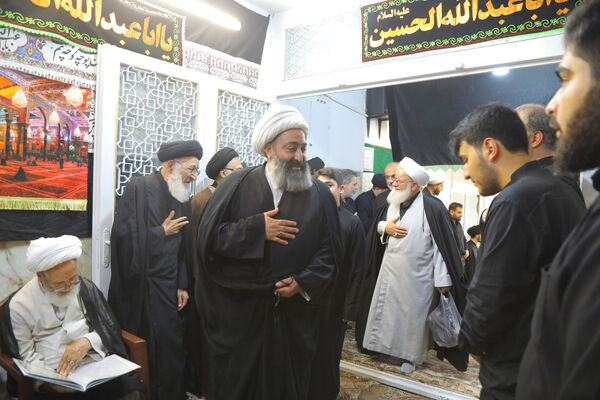 تشییع همسر آیت الله شبیری زنجانی در قم