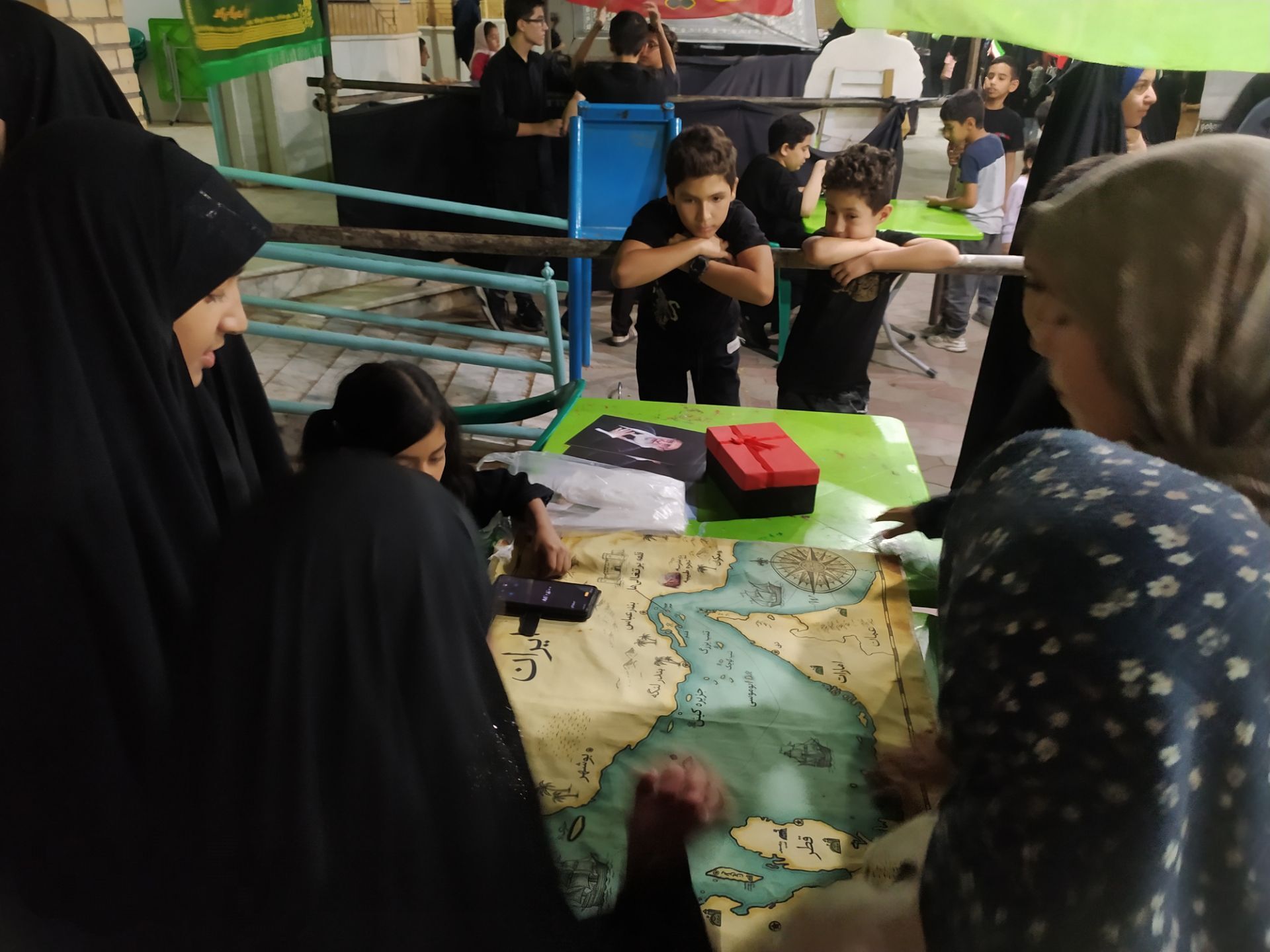 برپایی غرفه کودک در تجمعات شهرستان کاشمر
