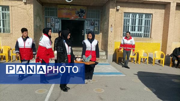 بیست و ششمین مانور زلزله در کمیجان