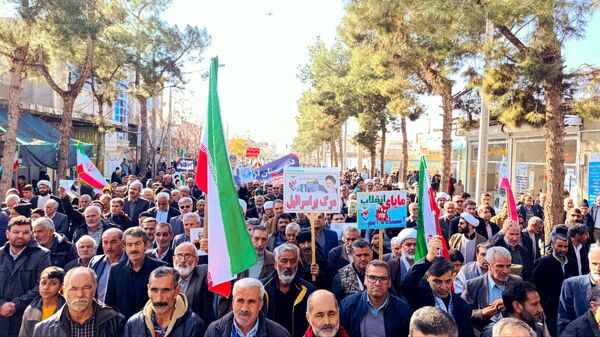 پتجمع گسترده و مردمی مردم ولایت مدار شهرستان خلیل آباد