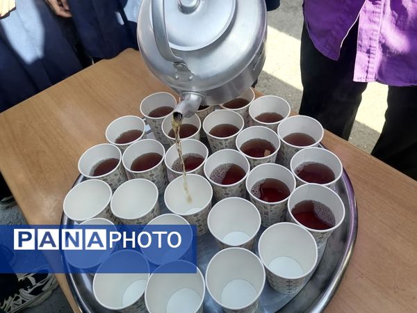 موکب نیمه شعبان در مدرسه نخودی