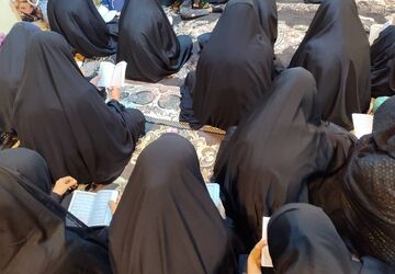 برگزاری باشکوه اعتکاف دانش‌آموزی در سیریک