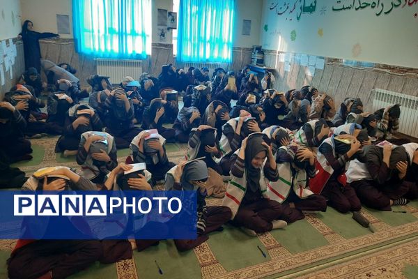 بیست و ششمین مانور زلزله و ایمنی در مدارس گیلان