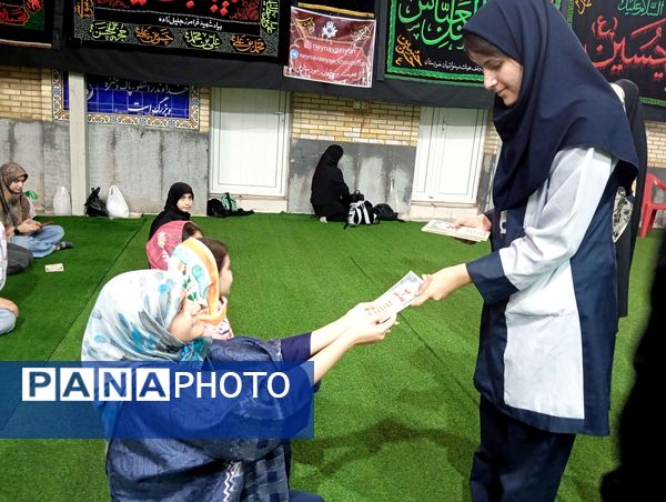 مراسم پخت نذری توسط دانش‌آموزان شیرازی به همت مجموعه تربیت علوی خواهران