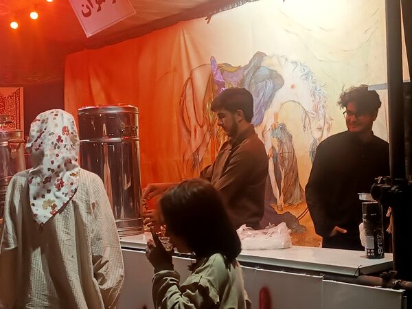روایتی از چایخانه جوانان مهدوی در پارک ارغوان نیشابور 
