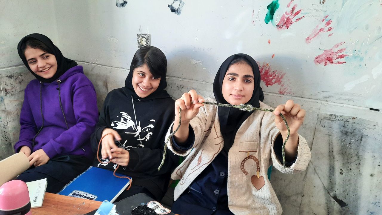 طرح «یکشنبه‌های مهارتی» در دبیرستان گلچین تلخسرو یاسوج