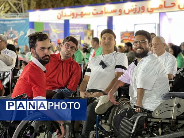 همایش بزرگ ویلچر رانی در جشنواره خانواده ورزش مشهد