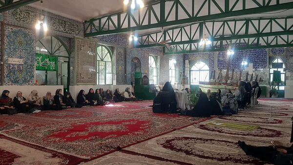 مراسم باشکوه ختم صلوات به مناسبت میلاد پیامبر (ص) در مسجد امام سجاد (ع) شازند