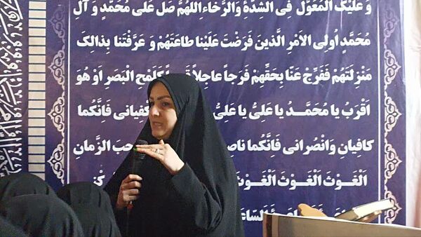 رونمایی از ماکت صحن انقلاب حرم رضوی در محمودآباد