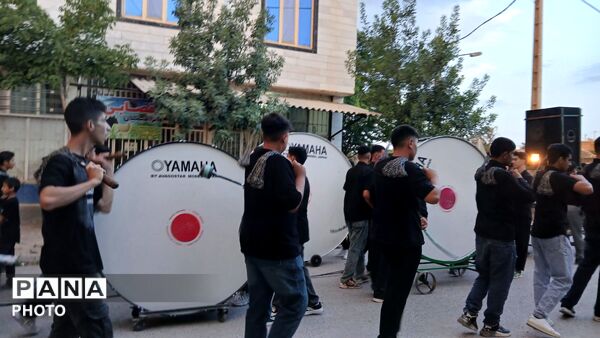 عاشورای حسینی در روستای چری