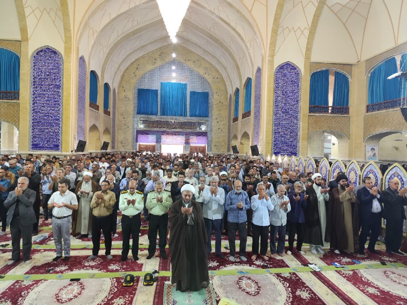 نماز جمعه شهرستان دارالصابرین بم 