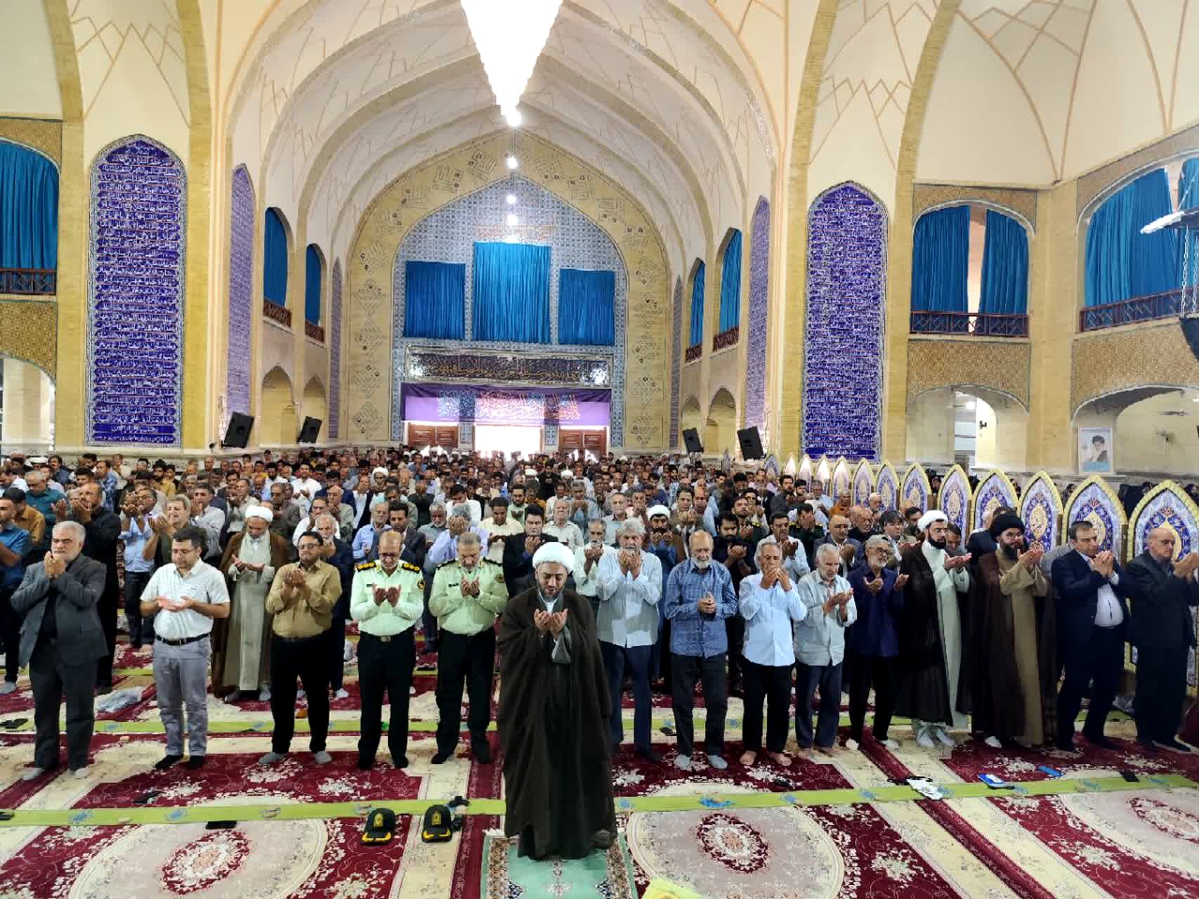 نماز جمعه شهرستان دارالصابرین بم 