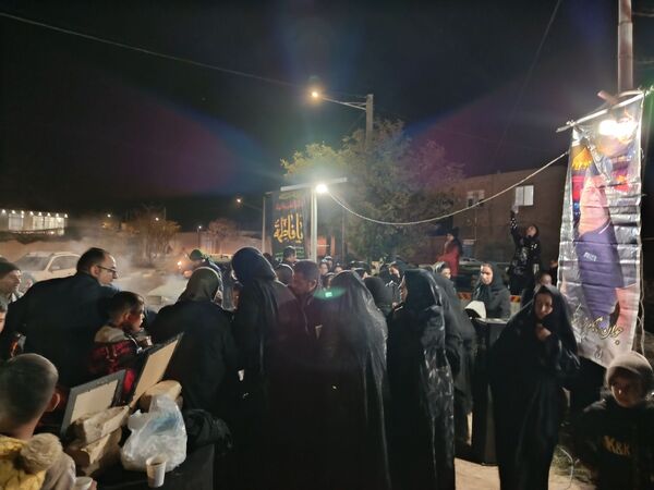 برپایی ایستگاه صلواتی در کاشمر