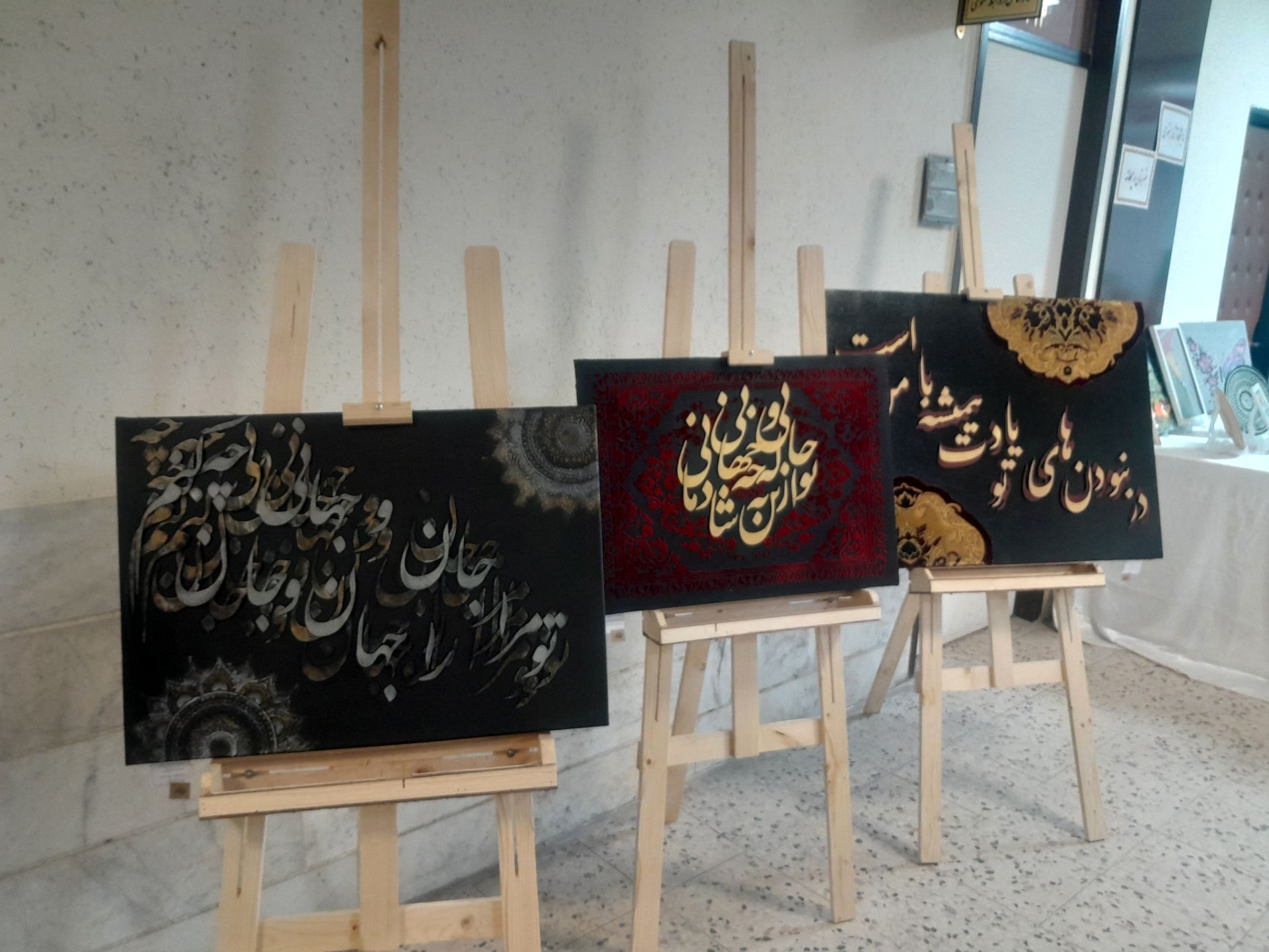 افتتاح نمایشگاه فرهنگ و هنر ناحیه ۶ مشهد