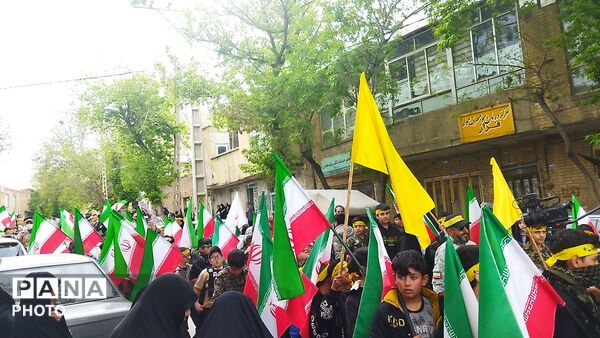 رزمایش نونهالان و نوجوانان مبارز مریانج و کوی یکن آباد