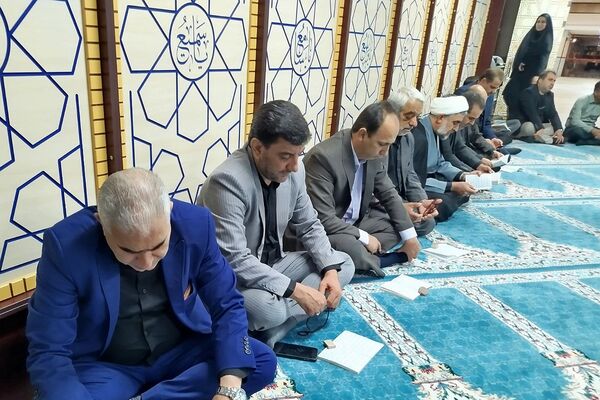 مراسم ارتحال امام خمینی (ره) در اداره آموزش و پرورش ناحیه دو شهرری 