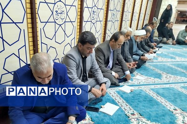 مراسم ارتحال امام خمینی (ره) در اداره آموزش و پرورش ناحیه دو شهرری 