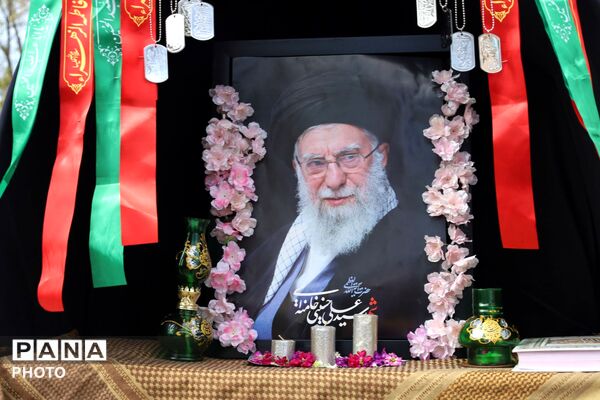 آیین چهلم شهید اردشیر رئیسی 