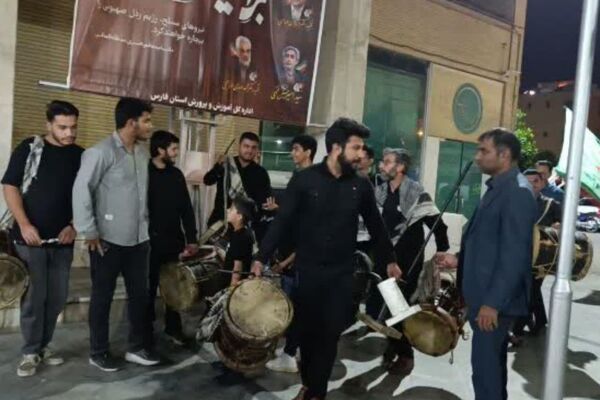 مراسم عزاداری و روضه خوانی سالار شهیدان به میزبانی ناحیه 4 شیراز