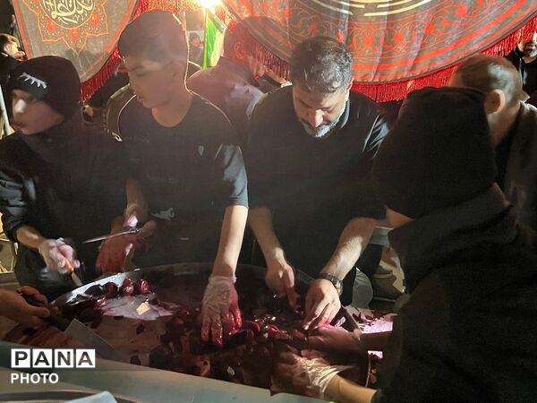 مردم همیشه در صحنه کرج در راهپیمایی هر شب 