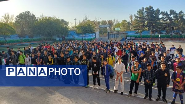 انتخابات انجمن ورزشی و المپیاد دانش‌آموزی دبیرستان اندیشه شاهد 