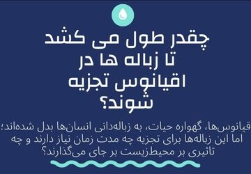 چقدر طول می‌کشد تا زباله ها در اقیانوس تجزیه شوند؟