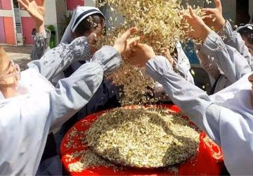 جشن بهارنارنج در دبستان نیایش آمل