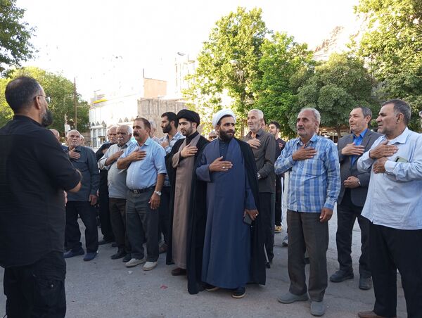 مراسم عزاداری سیدالشهدای خدمت در لرستان