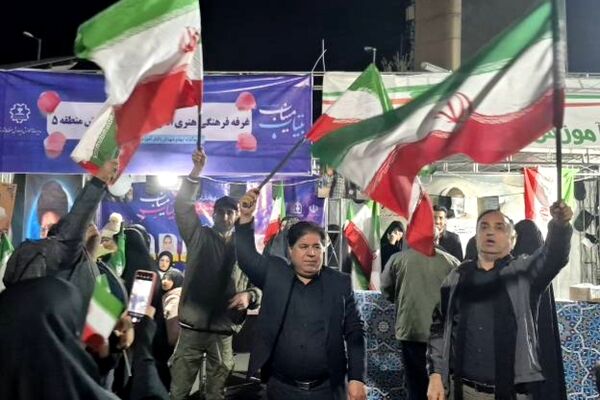 میدان صادقیه صحنه نمایش اقتدار مردمی در محکومیت ظلم اسرائیل و آمریکا