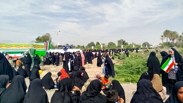 راهپیمایی ۲۲ بهمن در میناب